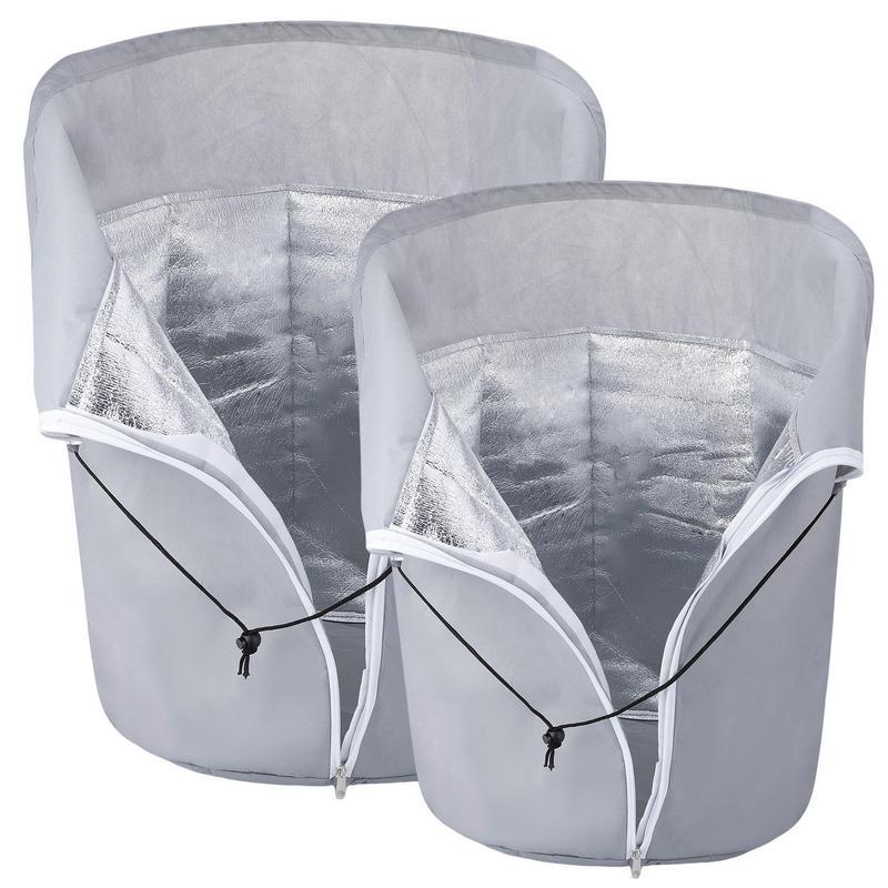 Zimní ochrana proti mrazu Kryty na rostliny Opakovaně použitelné Zahradní stahovací šňůrka Kryt na ochranu rostlin proti mrazu se zipem pro venkovní použití