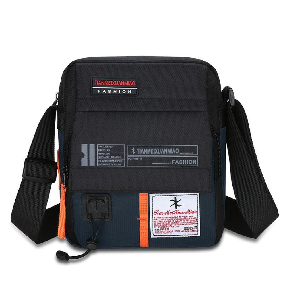 

Водонепроницаемая поясная сумка из ткани Оксфорд, сумки через плечо, сумка для хранения, мужская сумка через плечо, унисекс темно-синий