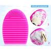Brushegg - Nettoyant pour brosses cosmétiques - Rose rouge - Outils de nettoyage