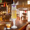 Sparkling Drink Dispenser with LED Light and Ice Core, 3L Beverage Tower with Tap, Chilling Tube for Cocktail Margarita Mimosa