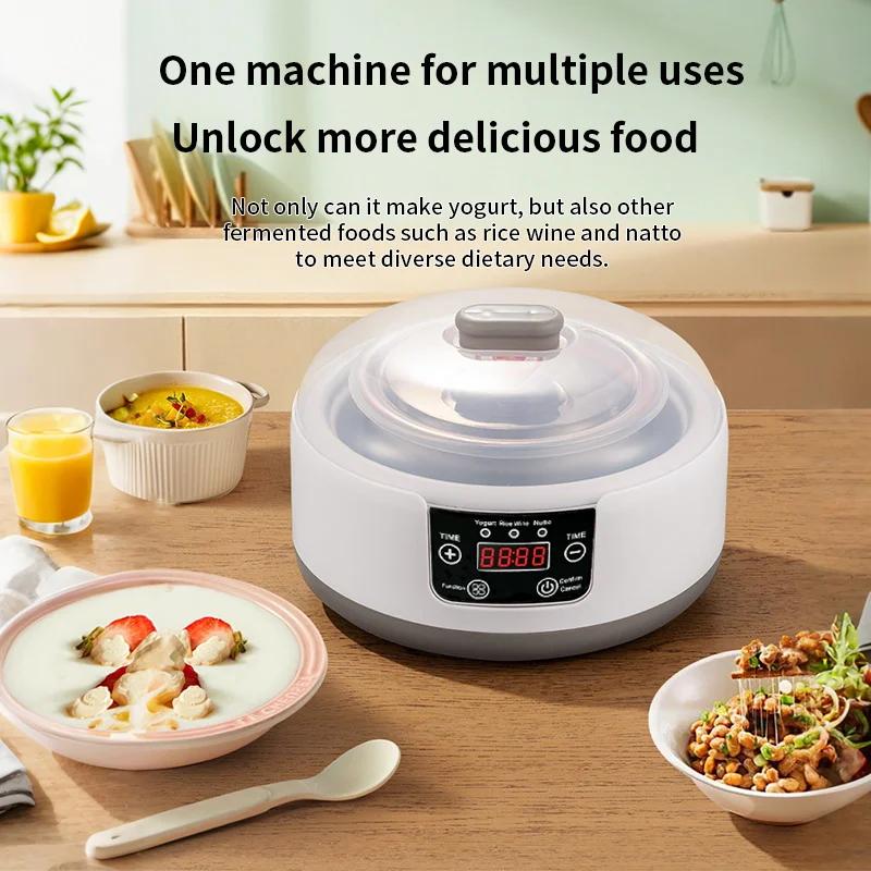 110V/220V Electric Mini Yogurt Maker Automatic Household Rice Wine Maker DIY Yogurt Machine