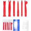 6pcs Car Panel Removal Tools Kit Nail Puller Radio Audio Door Pry Repair Car Clip Trim Dash Removal Taller Set Hand Tools