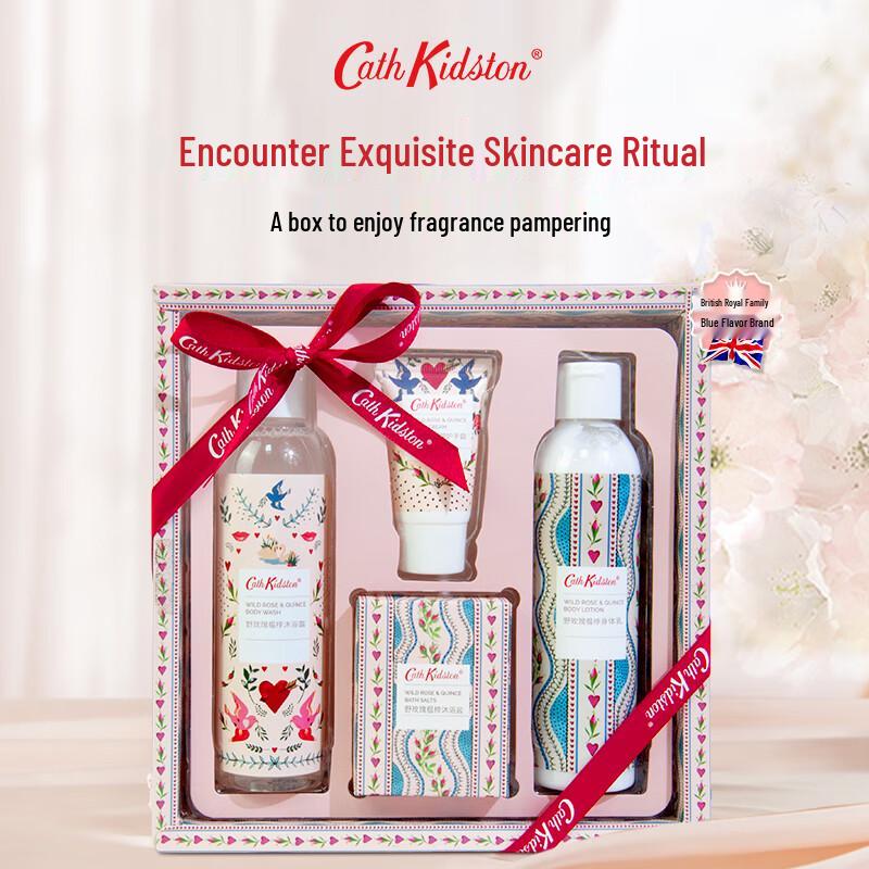 CATH KIDSTON Wild Rose & Quince Body & Hand Care Gift Set