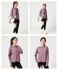 Women's Loose Fit Hooded Sports Jacket - Zipper Cardigan for Yoga, Running, Quick-Dry Fitness Long Sleeve Top
