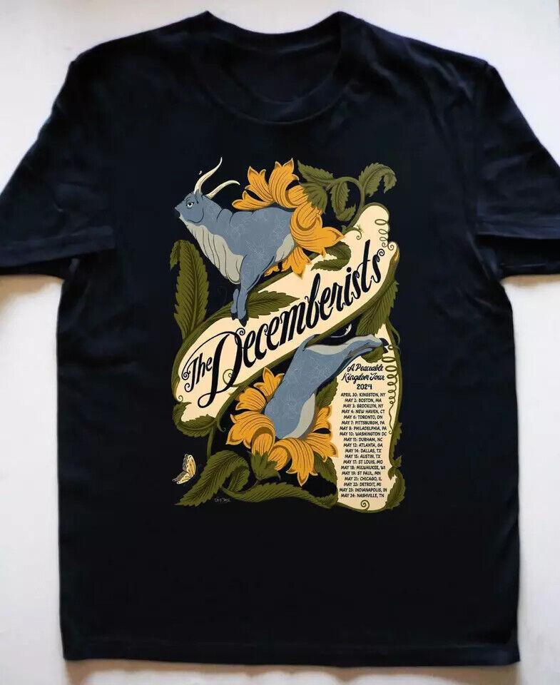 The Decemberists Tour 2024 Gift For Fan T-Shirt Unisex T-Shirt L