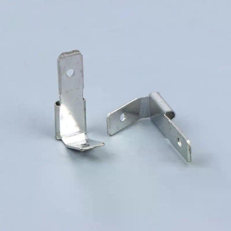 6.3 Mm Double Piggyback Spade Connectors Tin-plated Brass Minimum Voltage Drop Wear And Tear Resistant