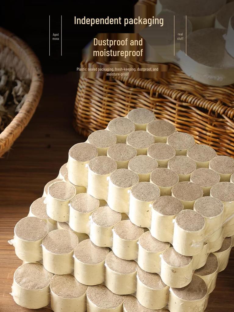 Nanyang Aged Moxa Wool Roll - Genuine Stone Mill Moxa for Household Use