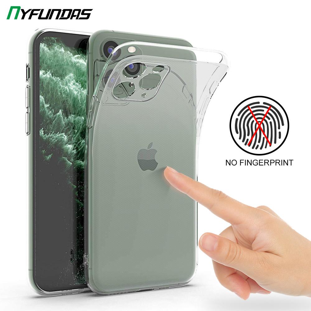 Buy Frosted Clear Soft TPU Case For iPhone 11 Pro Max 7 8 6s Plus X XS ...
