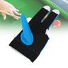 Left Hand Pool Glove 3 Finger Nylon Comfortable Elastic     Billiard Pool Glove