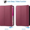 For iPad Protective Case with Complete Model Selection, Tri-Fold, Shockproof Tablet Case 10th