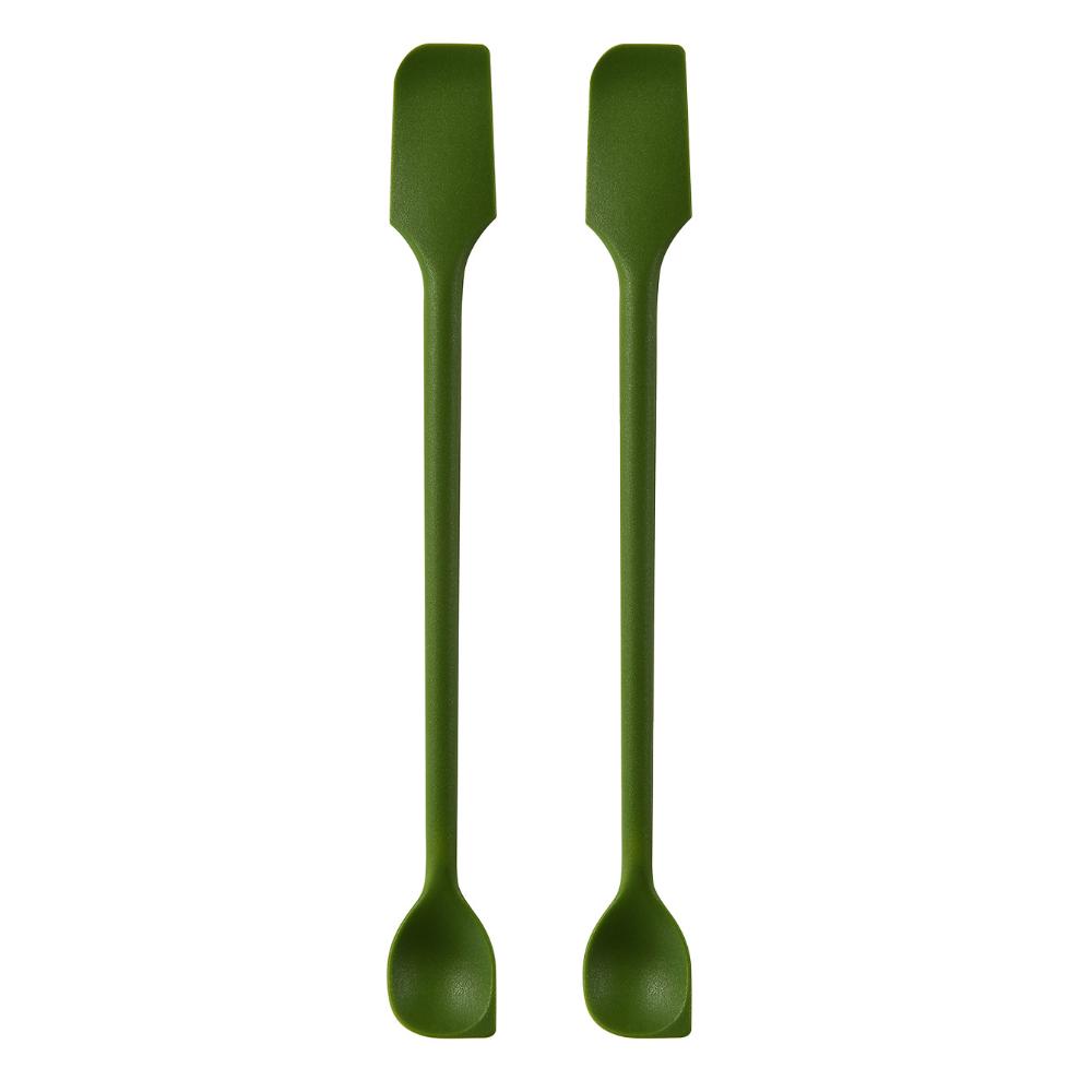 Dvouhlavá silikonová stěrka Kuchyňská škrabka na džem, pečení, vaření