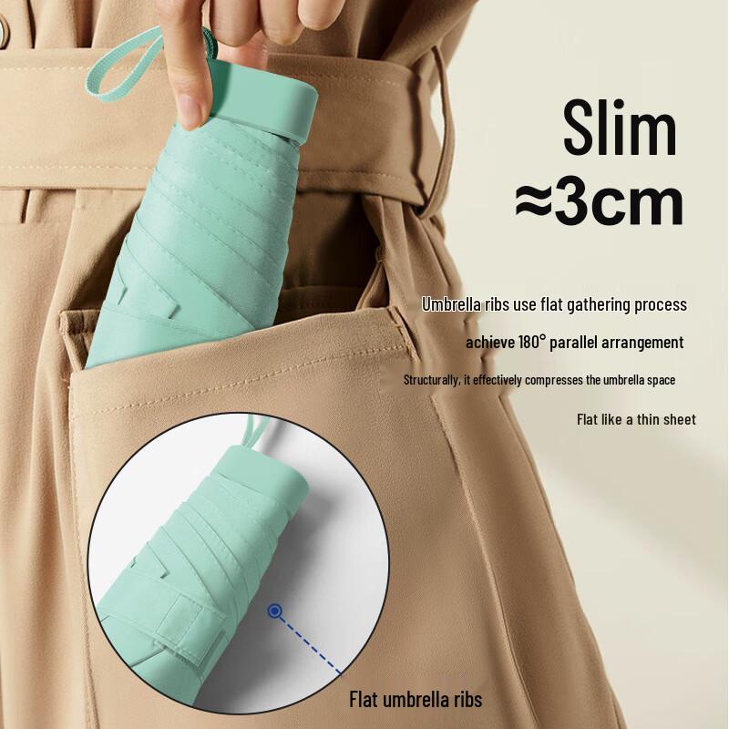 Nanqiao Ultralight Six-Fold UV Umbrella