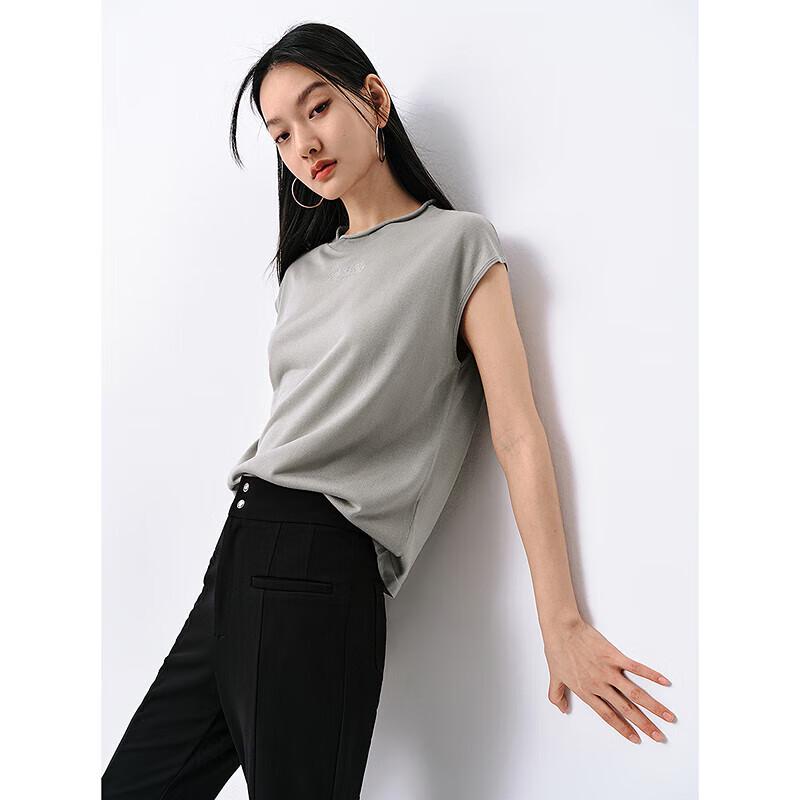 Peacebird Women's Short Sleeve Knit Top