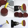 100Pcs Set 2 Inch Sanding Discs Pad Kit For Drill Grinder Rotary Tools With Backer Plate Includes 80-3000 Grit Sandpapers