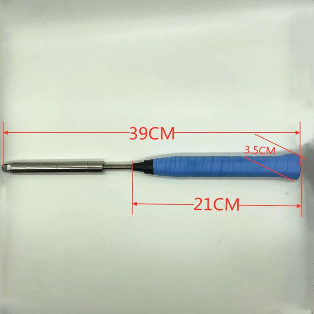 Plastic+metal Racket Swing Trainer Point Power Racket