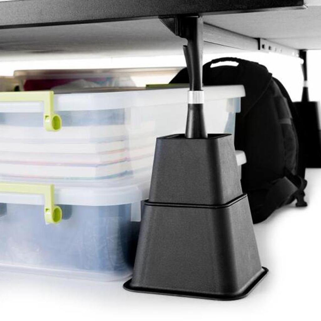 Multi-height Bed Feet Heavy Duty Furniture Cabinet Lifts Supports