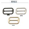 Rectangular Metal Strap Adjuster Buckle for Handbag Hardware Accessories