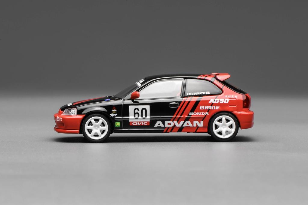 Freestyle (FREESTYLE) MOTORHELIX 164 Honda Civic TYPE R (EK9) Advan Livery Finished Model M65026