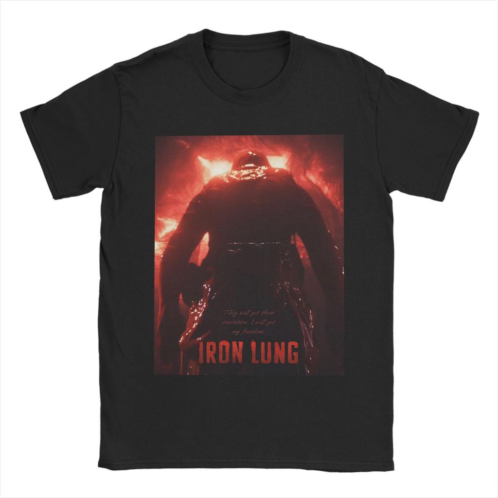 Iron Lung Horror Movie T Shirt Summer Cotton TShirts For Couple Leisure Custom Logo Tshirt Short Sleeve Y2K Retro Tops