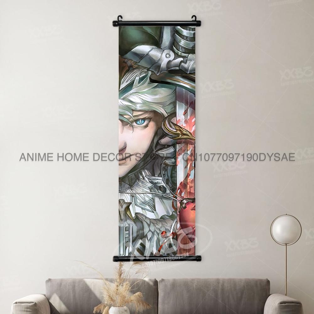 Berserk Poster Anime Scrolls Picture Guts Hanging Painting Griffith Wallpaper Casca Home Decoration Black Swordsman Wall Artwork