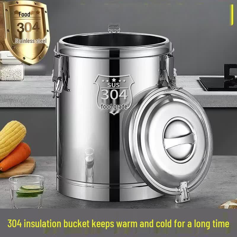 YOUFA 304 Stainless Steel Commercial Insulated Bucket