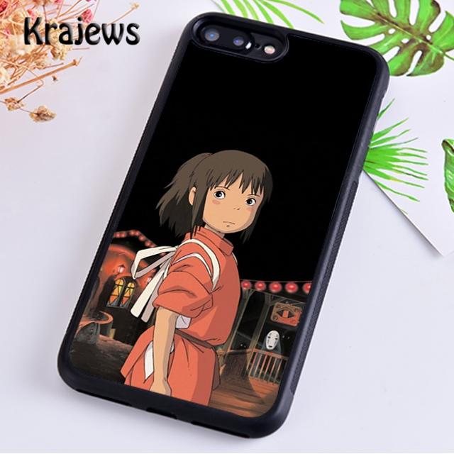 

Чехол для телефона Krajews Anime Spirited Away Studio Ghibli для iPhone 14 5S 6S 7 8 plus X XR XS 11 12 13 pro max Samsung S21 S22 ultra iPhone 13