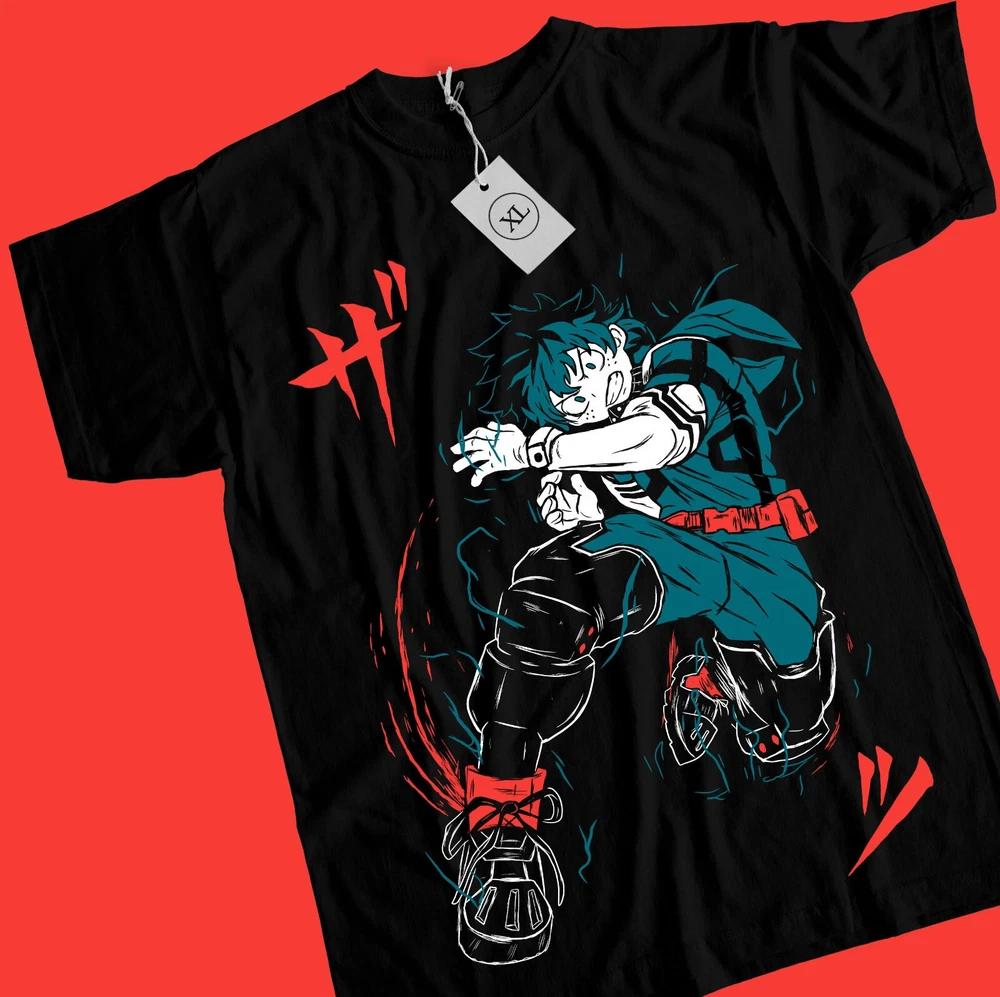 Izuku Midoriya Deku My Hero Academia Bakugou Anime T Shirt Unisex S