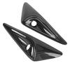 2PCS Side Mudguard Camera Vent Cover Trim Carbon   UV Resistant Replacement For     2023+