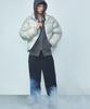 COVERNAT Semi-Wide Fleece-Lined Cargo Easy Pants Black