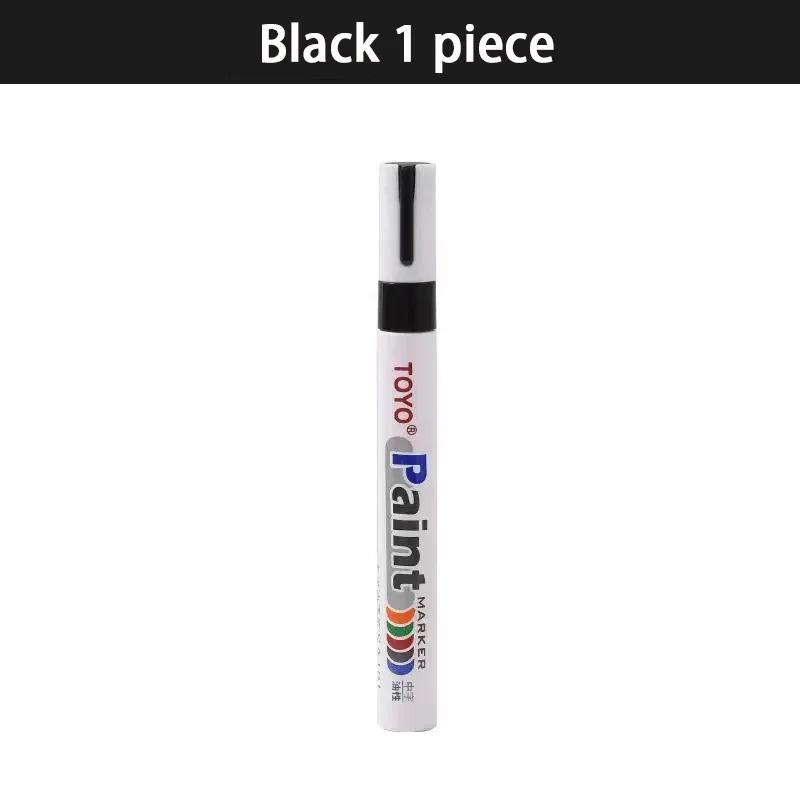 QC19 8Colors Car Scratch Repair Pen Touch-up Painter Pen Surface Repair Professional Applicator Scratch Clear Remover for Black