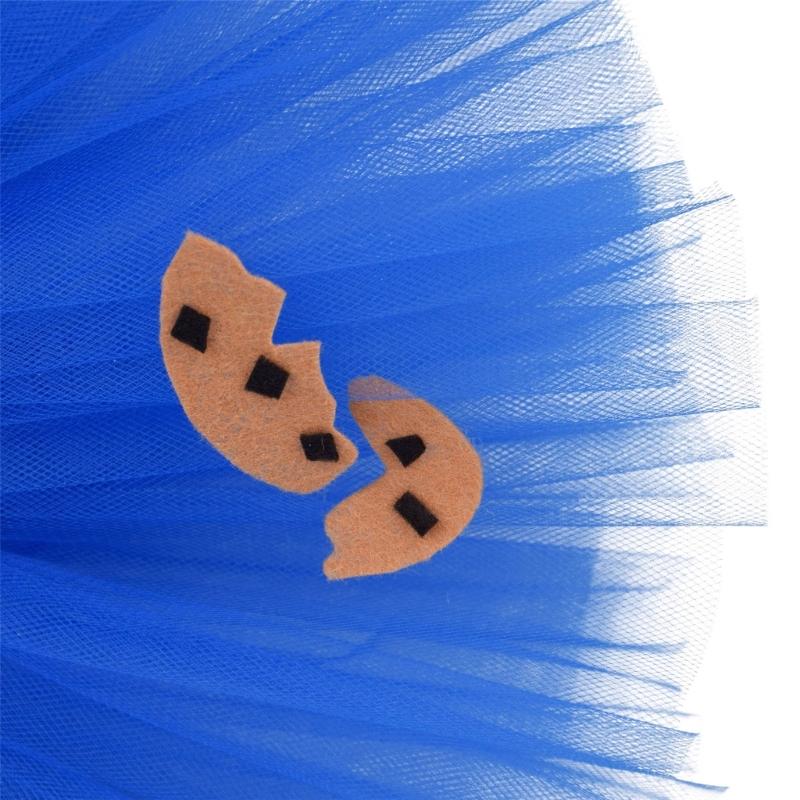 Chocolate Chip Monsters Cosplay Dress Soft Comfortable Polyester Fabric Ideal For Conventions Parties And Long Wear Event