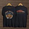 T-shirt Classica Unisex Van Halen Diver Down, Maglietta Vintage Van Halen a Due Lati