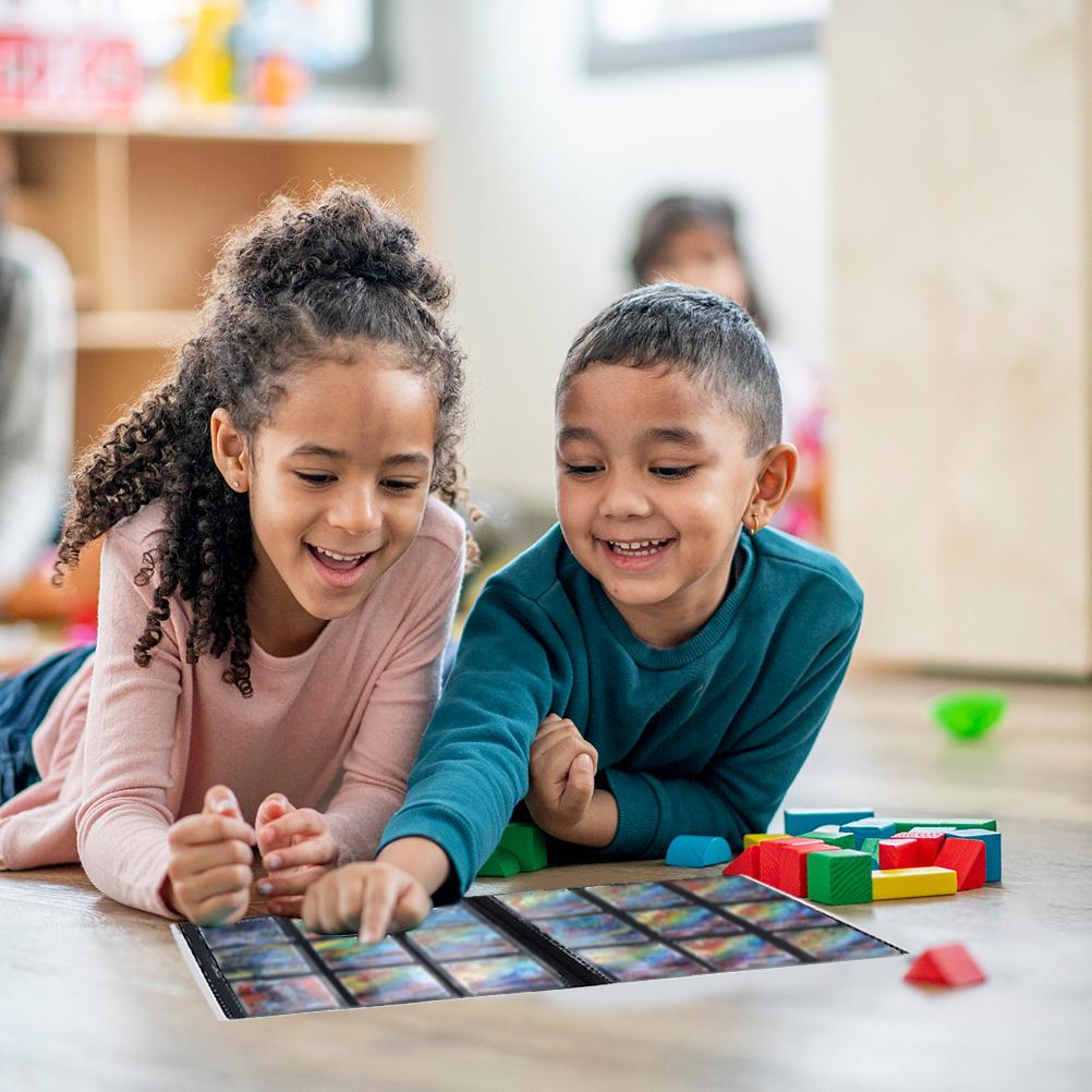 Album de cărți de colecție, suport pentru 360 de grade, cu 9 buzunare, capacitate mare pentru cărți de tranzacționare