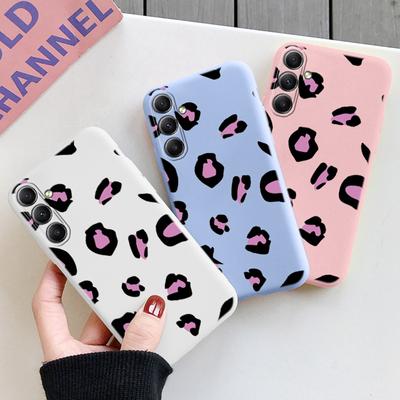 Leopar Desenli Yumuşak Silikon Kılıf Samsung A55 M35 S24 Xiaomi Redmi Note 13 Pro 13C iPhone Huawei Honor Realme Kamera Koruyucu Darbeye Dayanıklı Kılıf