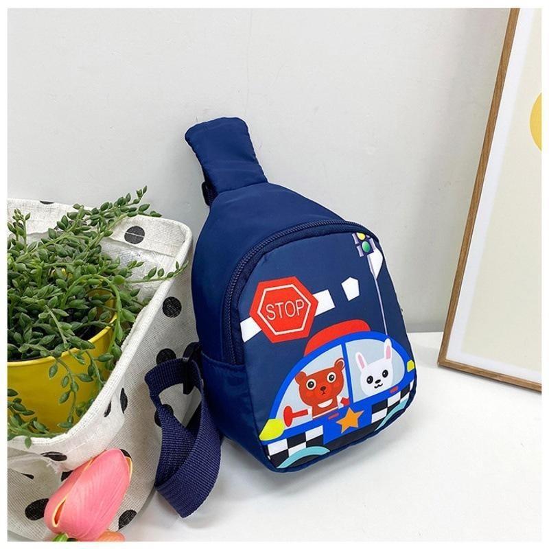 Adorable Cartoon Pattern Kids Bag With Cute Animal Designs For Boys And Girls