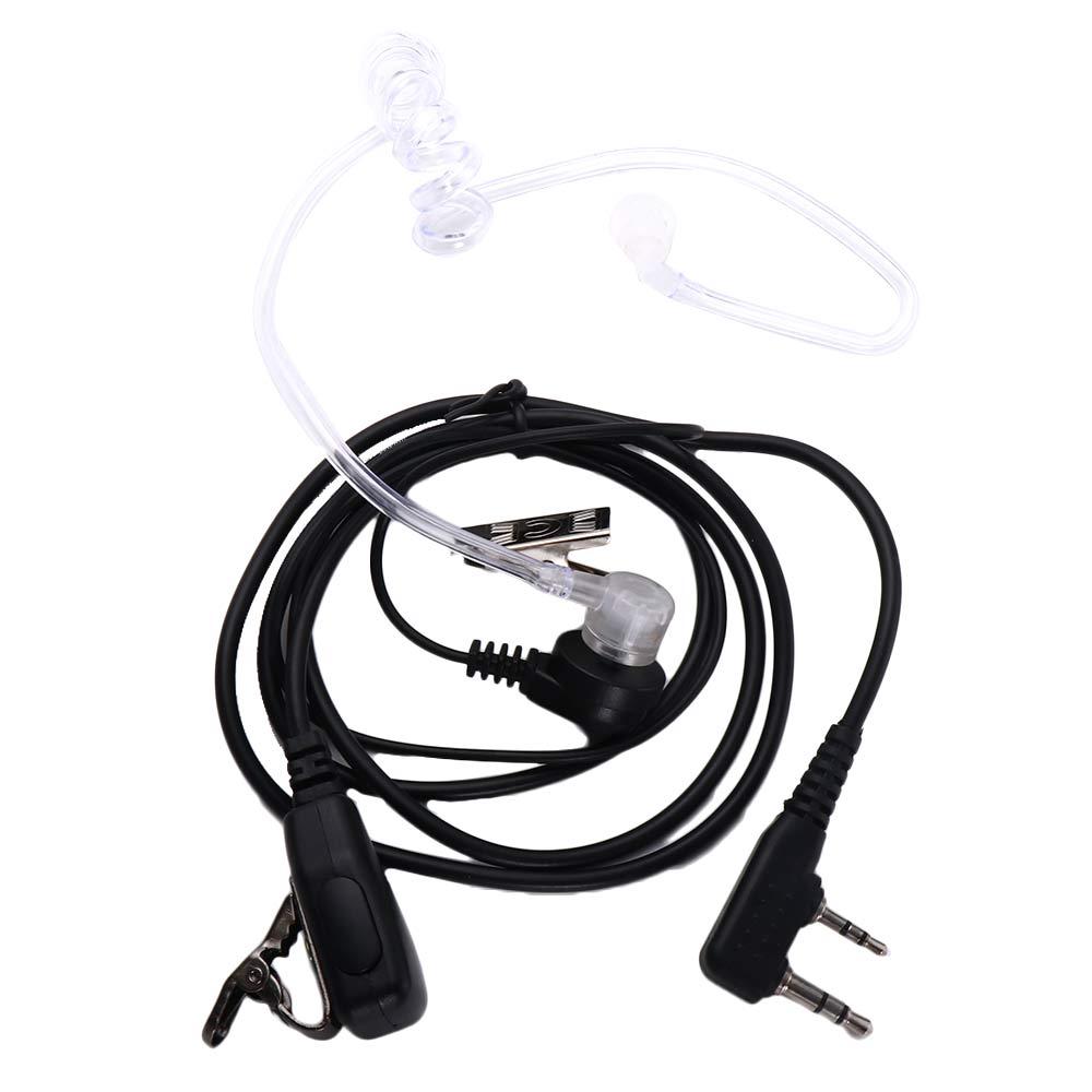 Accessories Covert Acoustic Tube Radio Earphone In-ear Earpiece Air Duct Headset PTT MIC Headset