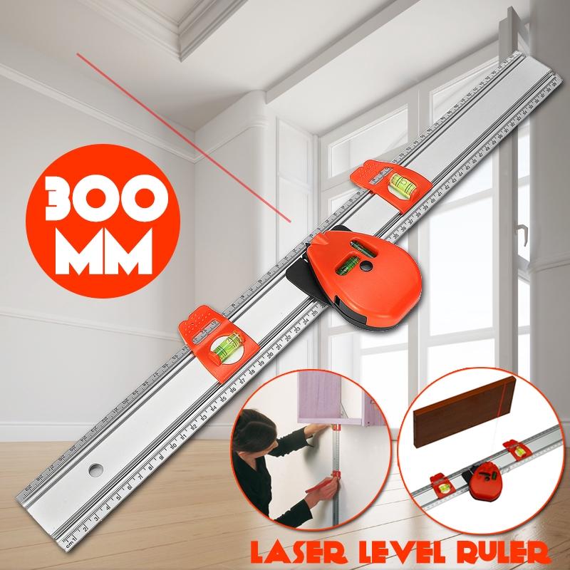 New Metric Level Rulers Multipurpose Measure Laser Level Aluminum Ruler and Horizontal Vertical Measure Aligner Standard