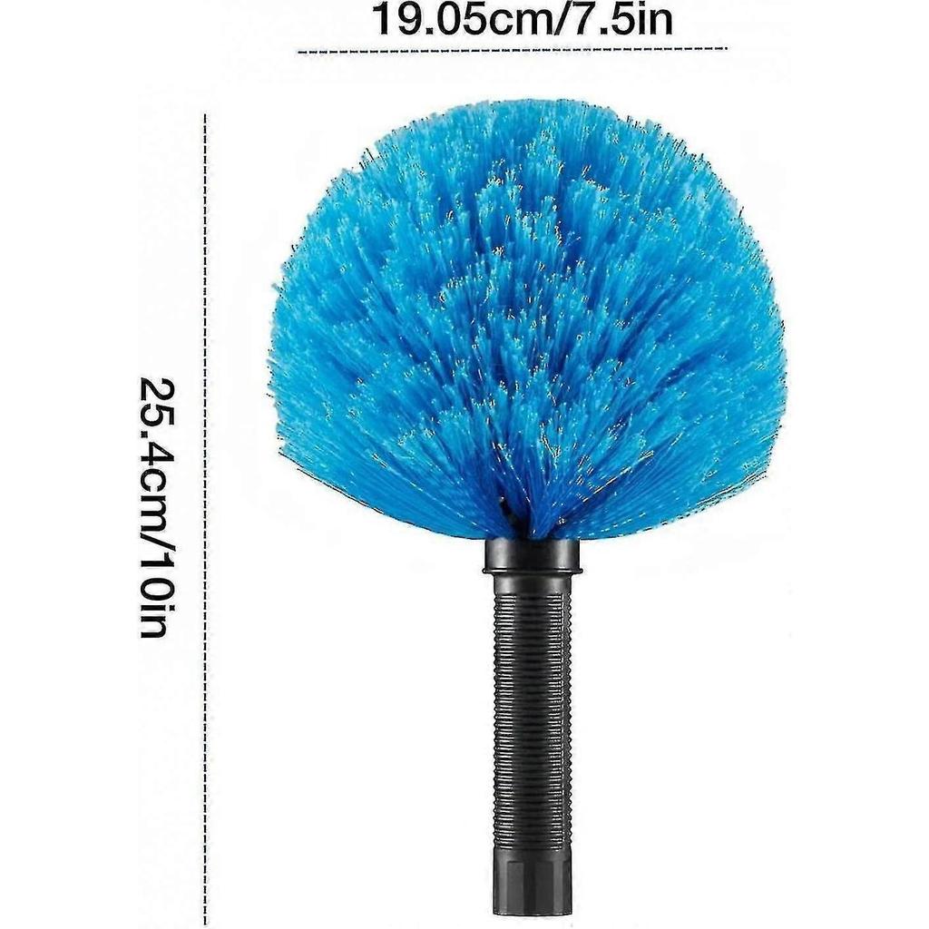 Cobweb Duster Head Brush Attachment | Twist On Corner Duster | Spider Web Brush,fits Standard 3/4 Inch Threaded Poles