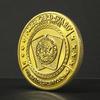 Poker Skeleton Hand Pressure Tool, Metal Coins, Men's Gold Commemorative Badge, Creative Chips, Toys, Small Gifts
