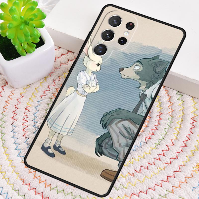 Anime Beastars Wolf Rabbit Phone Case for Samsung Galaxy Note 10 Pro S26 Ultra S23 S24 FE S25 S21 S22 PLUS Shockproof Cove