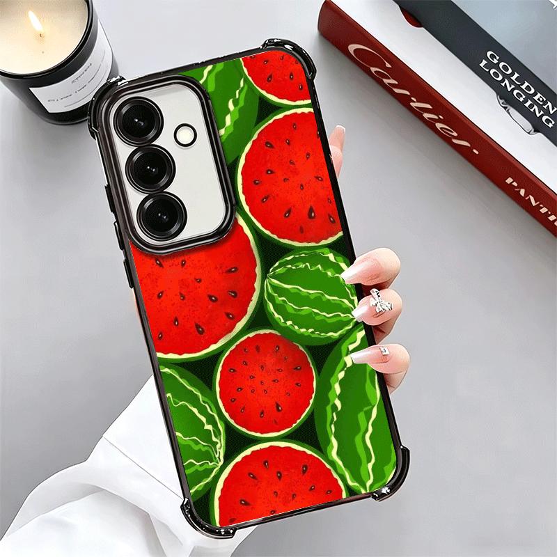 Watermelon Summer Fruit Soft Phone Case For Samsung A17 A27 A07 A37 A57 A16 A56 A15 A55 A14 A54 A13 A53 A26 A36 A25 A35 A24 A34