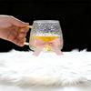 350ml/400ml Hammer Pattern Coffee Cup Juice Glass Mug Temperature Heat Resistant Hand Handle Tea Cup Household Drinking Cocktail