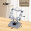 Portable Aluminum Alloy Stand for Phones, Tablets, and Laptops - High Heat Dissipation, Foldable, and Easy To Store