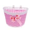 2x Childs Kids Girls Bowknot Basket Decoration With Flowers Inch)