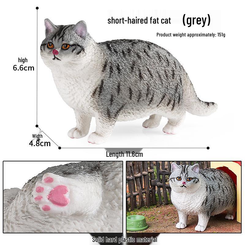 Wildlife Simulation Model: Tiger, Lion, Panda, Elephant, Rhinoceros, Kangaroo, Leopard, Horse, Sheep Toy Set