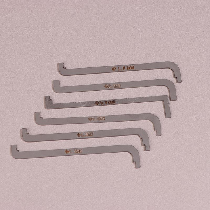 6/11Pcs High Quality Practical Lock Tool Set Replacement Turning Tool / Double Head Tension Wrench Emergency Tools