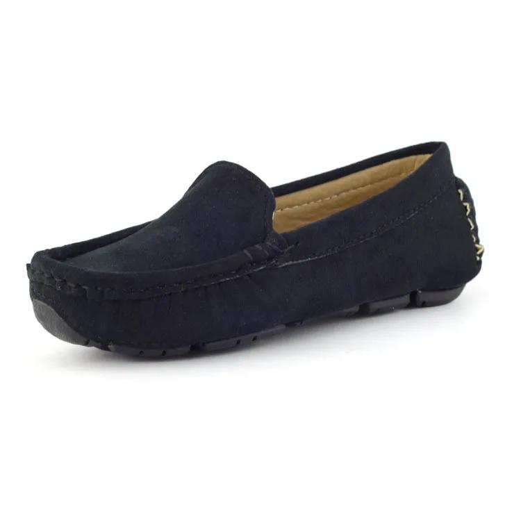Children New Fashion Beanie Shoes Autumn Winter Soft Sole Anti Slip Loafer Shoes for Kids Lightweight Comfortable Flat Shoe