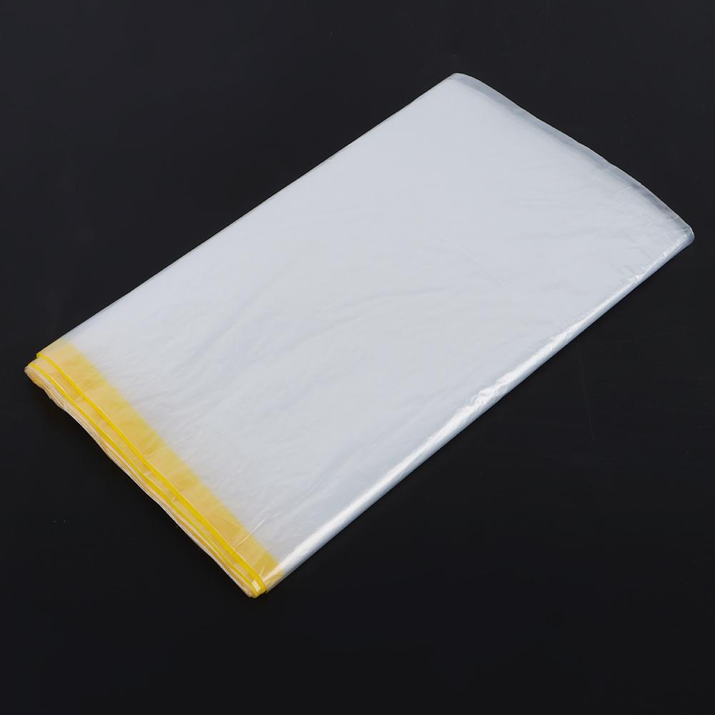 Car Cover, 2.74x3.66m Transparent Dust Proof or for Vehicle Furniture, with HDPE Material for Travel Picnic