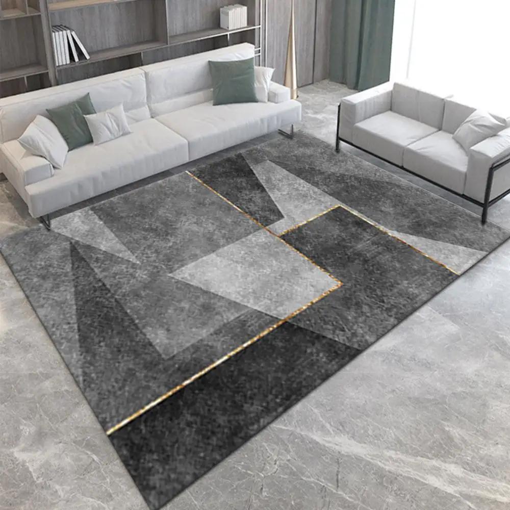 

VIKAMA Nordic Carpet for living Room 2025 New sofa coffee table Carpet, high-end light luxury floor mat, table mat, no-wash home 40x60cm