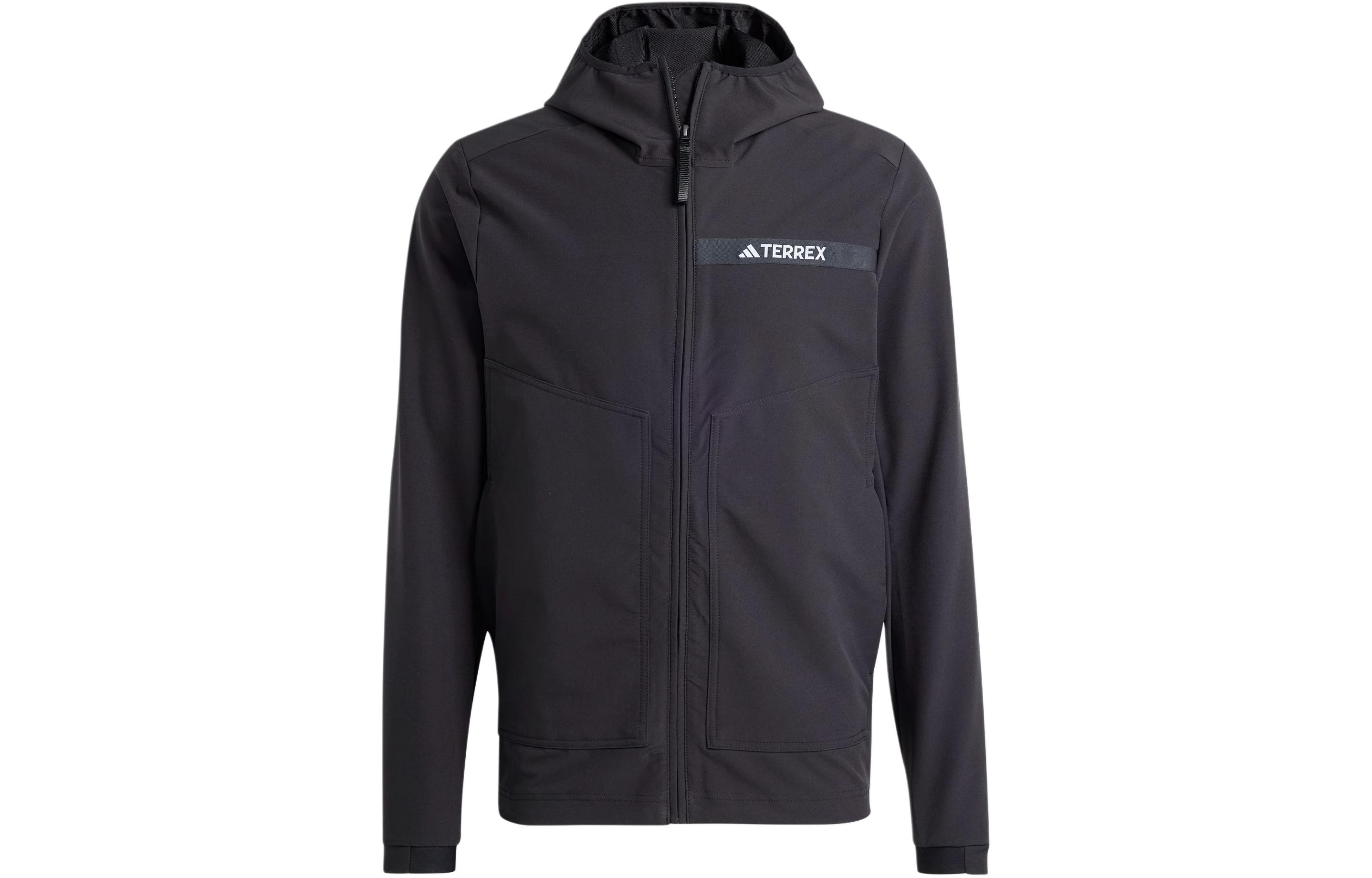 Adidas Multi Soft Shell Jacket Jackets  Coats Men s Black HZ4425 L